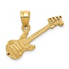 14k 3-D Electric Guitar Charm