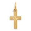 14k Tiny Cross Charm
