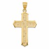 14k Passion Cross Pendant