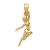 14k Dancer Pendant
