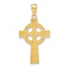 14k Celtic Cross Pendant