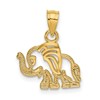 14K Flat Cut-Out Elephant Charm
