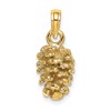14K 3-D Pinecone Charm