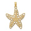 14K Cut-Out Starfish Charm