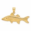 14K 3-D Snook Fish Charm