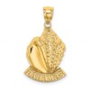 14K BAHAMAS Conch Shell Charm