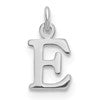 14kw Cutout Letter E Initial Pendant