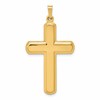 14k Polished Latin Cross Pendant