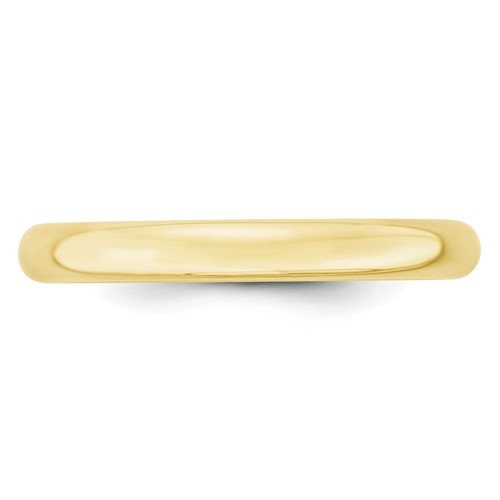 REAL Comfort Fit 10K Solid Yellow Gold 3mm Men's and Women's Wedding Band Midi Thumb Toe Ring Sizes 4-14. Solid 10k Yellow Gold. U.S Made