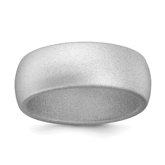 Silicone Ring Wedding Band Flexible Athletic Military Workout Working Jewelry 8.7mm Width Ships free Active lifestyle Engagement Promise - Lazuli