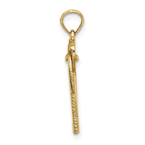 14K or 10K 3D Solid Yellow Gold Moveable Pliers Charm Pendant Charm .7" Long x .4" Wide. Occupation Handyman.Great 4 Necklace/Charm Bracelet