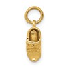 14k  3-D Single Baby Shoe Charm