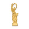 14k  3-D Statue Of Liberty Charm