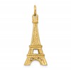 14K  3-D Eiffel Tower Charm