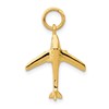 14k 3-D Jet Charm