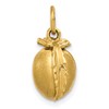 14k 3-D Peach Charm