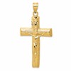 14k Large Crucifix Tree Pendant