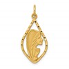 14k Blessed Virgin Mary Charm