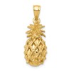 14k 3-D Cut-Out Pineapple Pendant