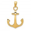 14k Anchor Pendant