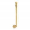 14k 3-D Single Golf Club with Ball Charm