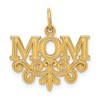 14k MOM Charm