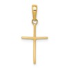 14k Polished Cross Pendant