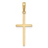 14k Polished Cross Pendant