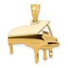 14k Baby Grand Piano Charm