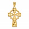 14k Celtic Cross Pendant