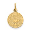 14k Polished GRADUATION Charm