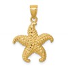 14K Starfish Pendant