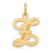 14K Diamond-cut Letter Z Initial Charm