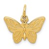 14k Butterfly Charm