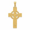 14k Celtic Cross Pendant