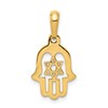 14k Star of David Chamseh Pendant
