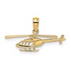 14k Helicopter Charm