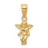 14k  3-D Small Guardian Angel Pendant