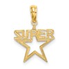 14K SUPER Star Charm