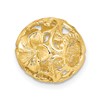 14K 3-D Cut-out Flower Bead Slide