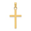 14k Polished Cross Pendant