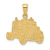 14k Semi Truck Cab Pendant