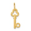 14k Key Letter O Initial Charm