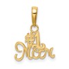 14k #1 MOM Charm