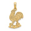 14K KAUAI Rooster Charm