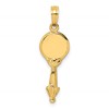 14K 3-D Hand Mirror Charm