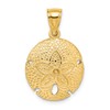 14K Sand Dollar Charm