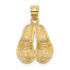 14K BAHAMAS Double Sandals Charm