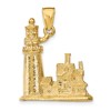 14k 3-D Cape Cod Lighthouse Pendant