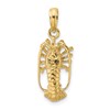 14K Florida Lobster Charm